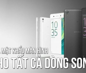 Mở khóa bảo vệ, mở khóa hình vẽ Sony Xperia