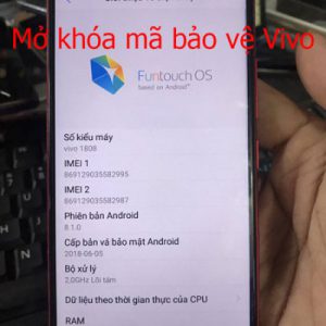Mở khóa bảo vệ, mở khóa hình vẽ Vivo
