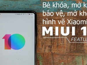Mở khóa bảo vệ, mở khóa hình vẽ Xiaomi