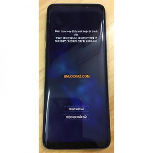 Phá mật khẩu, mở khóa hình vẽ Samsung Galaxy S9, S9 Plus