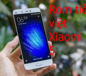Rom tiếng việt, cài CH Play Xiaomi Mi 5, Mi 5x