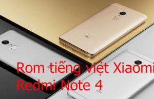Rom tiếng việt, cài CH Play Xiaomi Redmi Note 4
