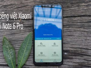 Up rom tiếng Việt, cài CH Play Xiaomi Redmi Note 6 Pro