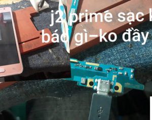 Thay chân sạc Samsung Galaxy J2 Prime