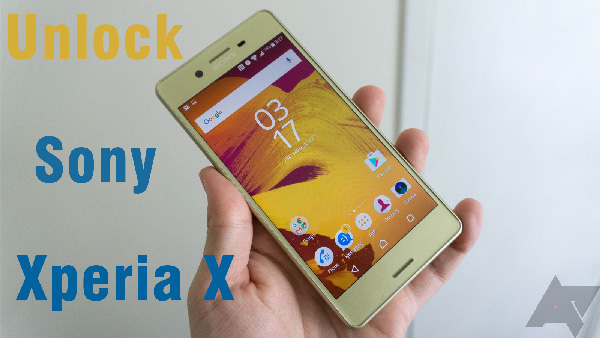 Unlock Sony Xperia X vĩnh viễn an toàn